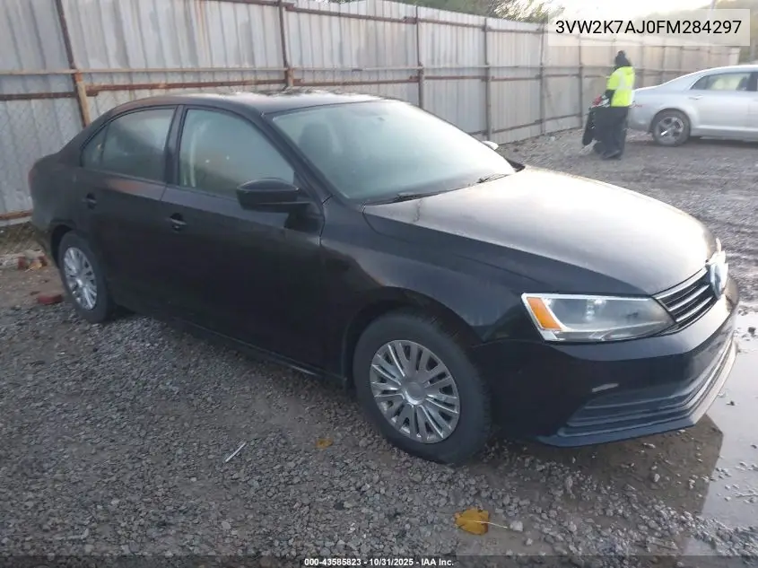 3VW2K7AJ0FM284297 2015 Volkswagen Jetta 2.0L S