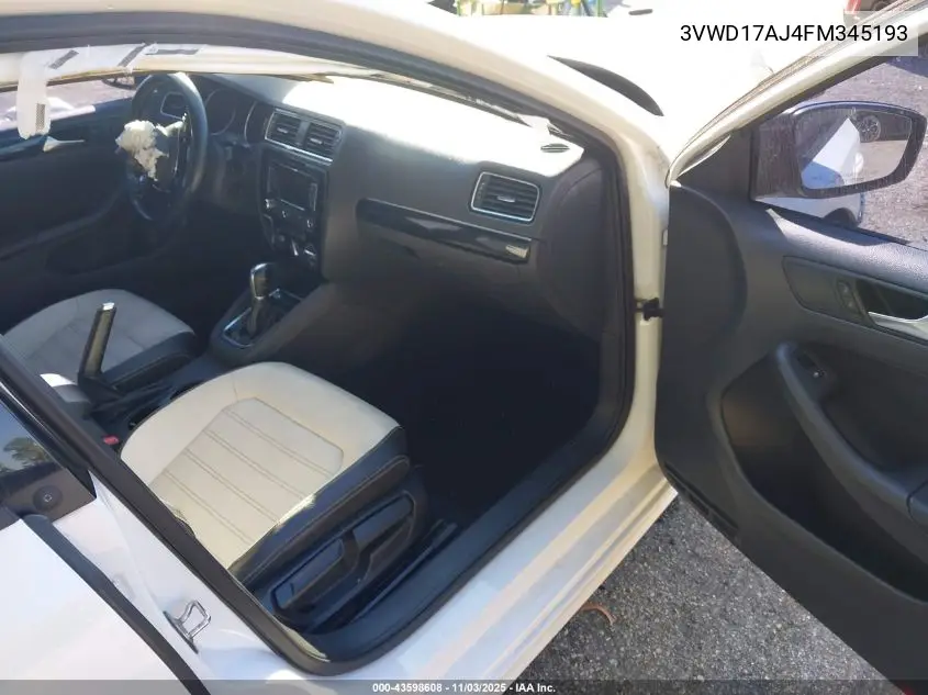 3VWD17AJ4FM345193 2015 Volkswagen Jetta 1.8T Sport