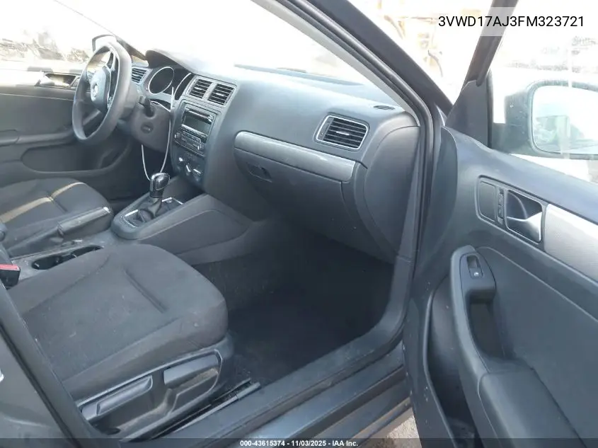 3VWD17AJ3FM323721 2015 Volkswagen Jetta 1.8T Se