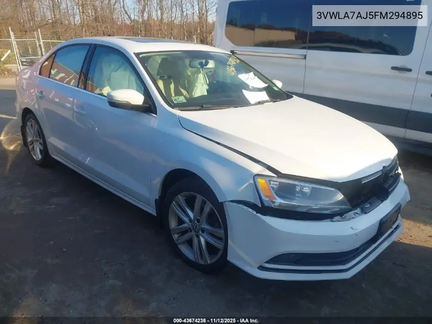 3VWLA7AJ5FM294895 2015 Volkswagen Jetta 2.0L Tdi Sel