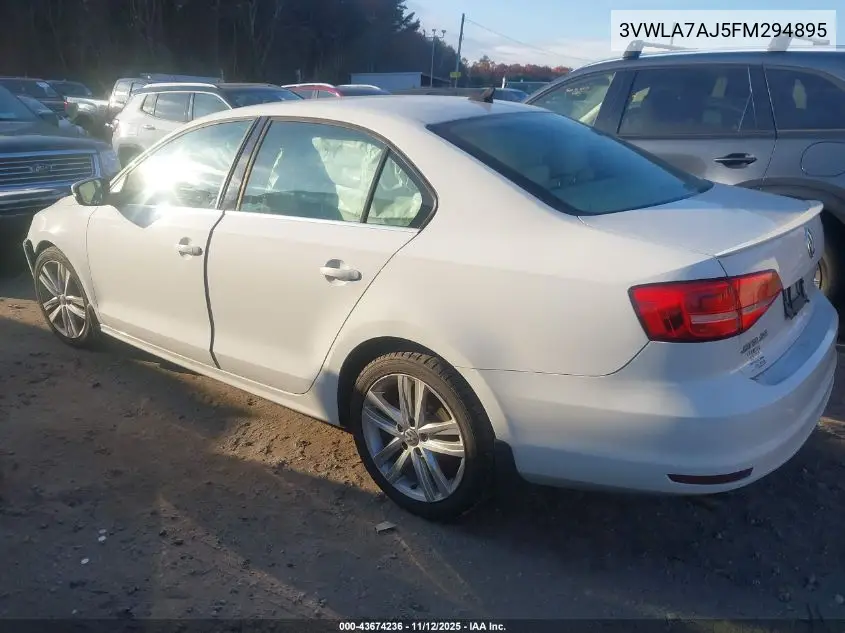 3VWLA7AJ5FM294895 2015 Volkswagen Jetta 2.0L Tdi Sel