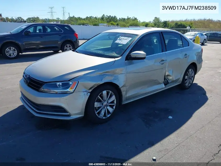 3VWD17AJ7FM238509 2015 Volkswagen Jetta 1.8T Se