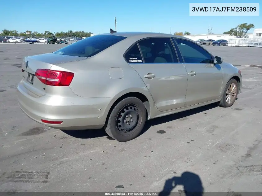 3VWD17AJ7FM238509 2015 Volkswagen Jetta 1.8T Se