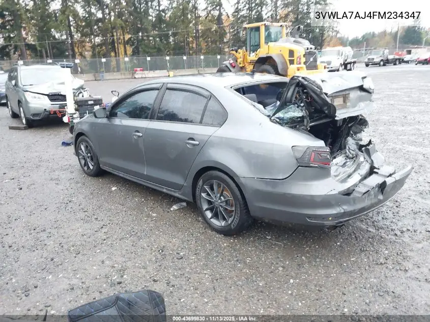 3VWLA7AJ4FM234347 2015 Volkswagen Jetta 2.0L Tdi S