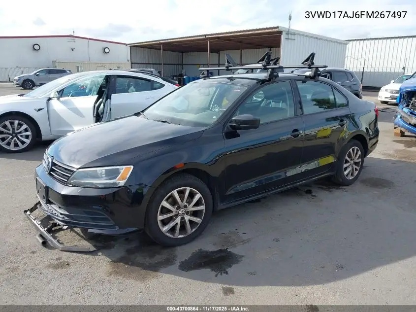 3VWD17AJ6FM267497 2015 Volkswagen Jetta 1.8T Se