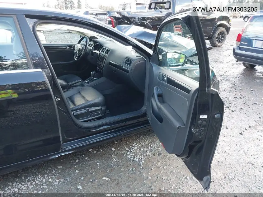 3VWLA7AJ1FM303205 2015 Volkswagen Jetta 2.0L Tdi Sel