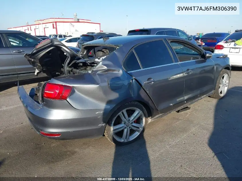 3VW4T7AJ6FM306390 2015 Volkswagen Jetta 2.0T Gli Sel