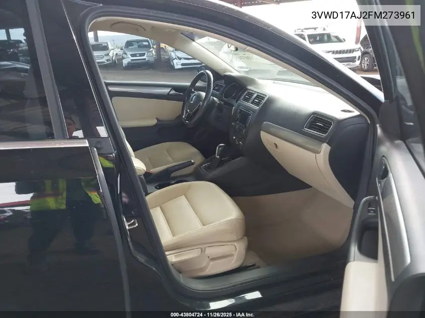 3VWD17AJ2FM273961 2015 Volkswagen Jetta 1.8T Se