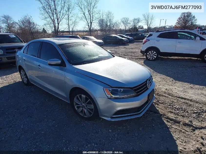3VWD07AJ6FM277093 2015 Volkswagen Jetta 1.8T Se