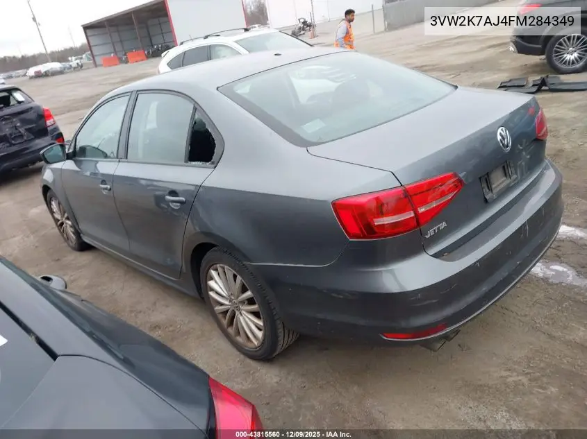 3VW2K7AJ4FM284349 2015 Volkswagen Jetta 2.0L S