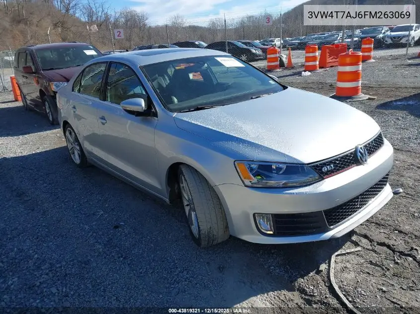 3VW4T7AJ6FM263069 2015 Volkswagen Jetta 2.0T Gli Se