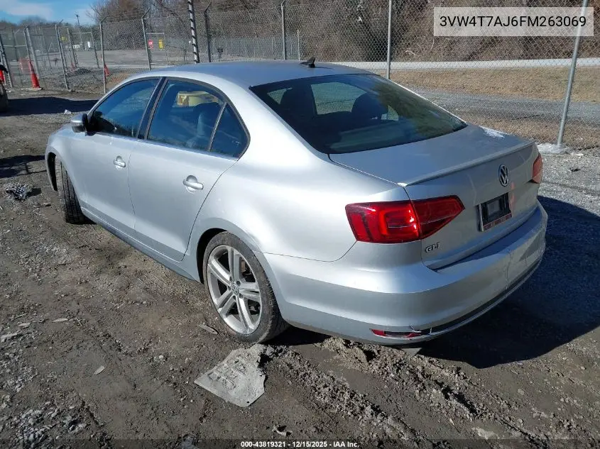 3VW4T7AJ6FM263069 2015 Volkswagen Jetta 2.0T Gli Se