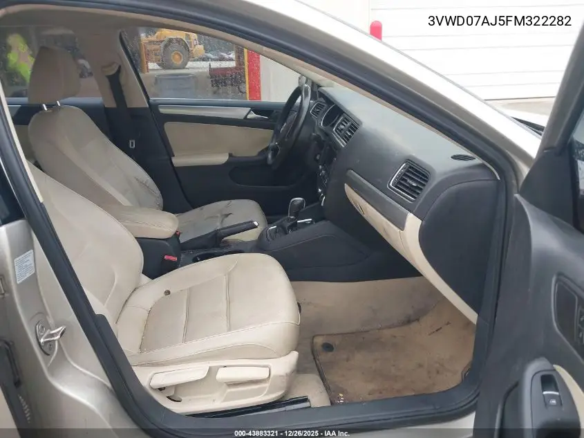 3VWD07AJ5FM322282 2015 Volkswagen Jetta 1.8T Se