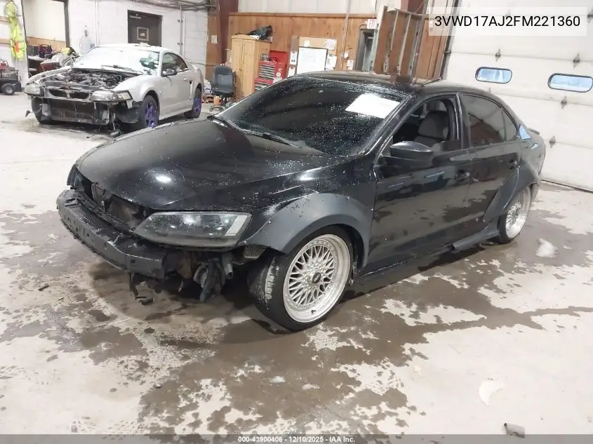 3VWD17AJ2FM221360 2015 Volkswagen Jetta 1.8T Sport
