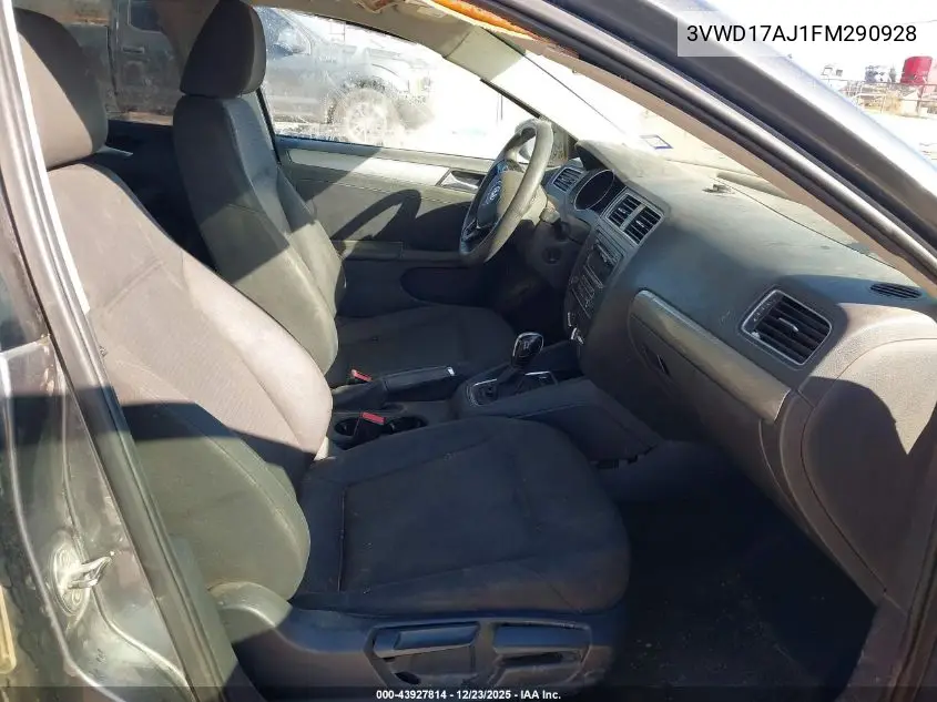 3VWD17AJ1FM290928 2015 Volkswagen Jetta 1.8T Se