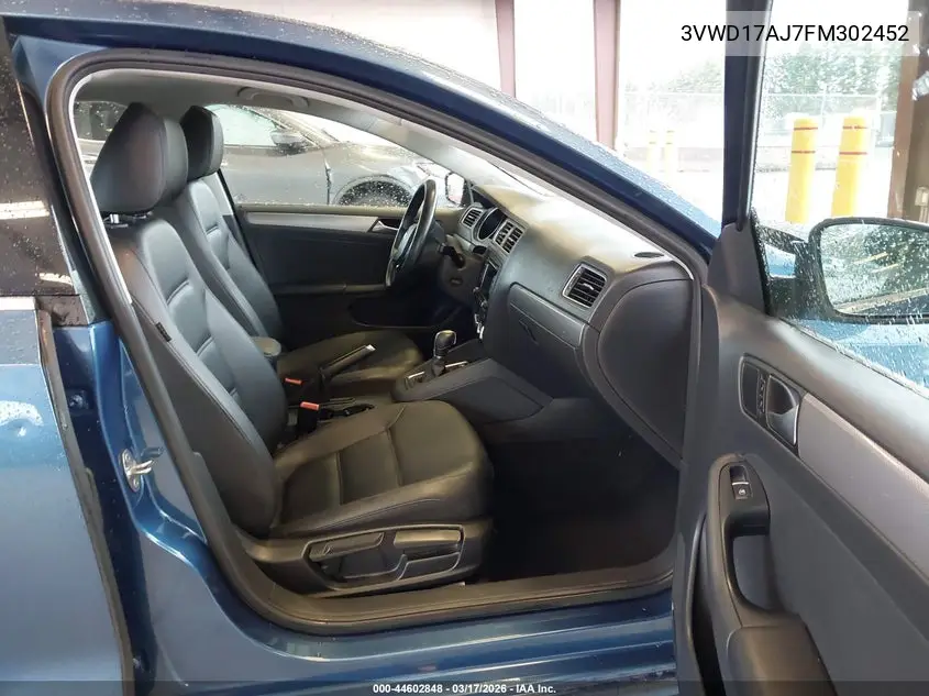 3VWD17AJ7FM302452 2015 Volkswagen Jetta 1.8T Se