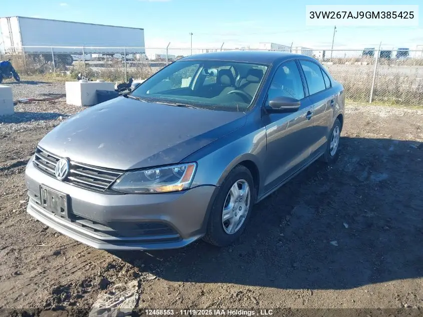 3VW267AJ9GM385425 2016 Volkswagen Jetta 1.4 Tsi Trendline/1.4 Tsi Trendline+