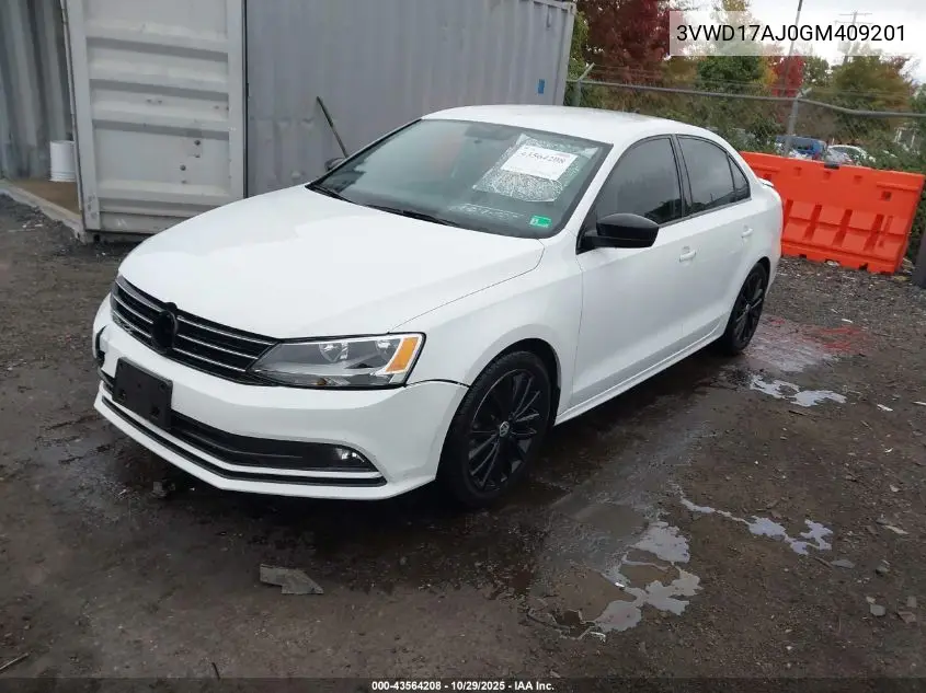3VWD17AJ0GM409201 2016 Volkswagen Jetta 1.8T Sport