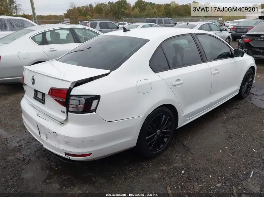 3VWD17AJ0GM409201 2016 Volkswagen Jetta 1.8T Sport