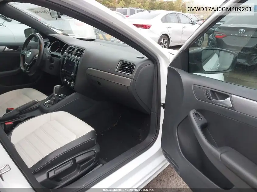 3VWD17AJ0GM409201 2016 Volkswagen Jetta 1.8T Sport