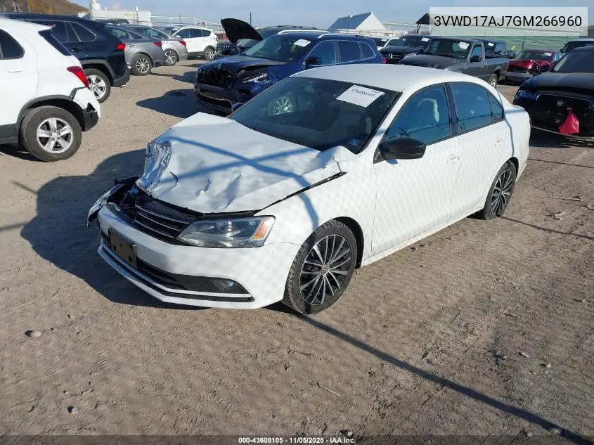 3VWD17AJ7GM266960 2016 Volkswagen Jetta 1.8T Sport
