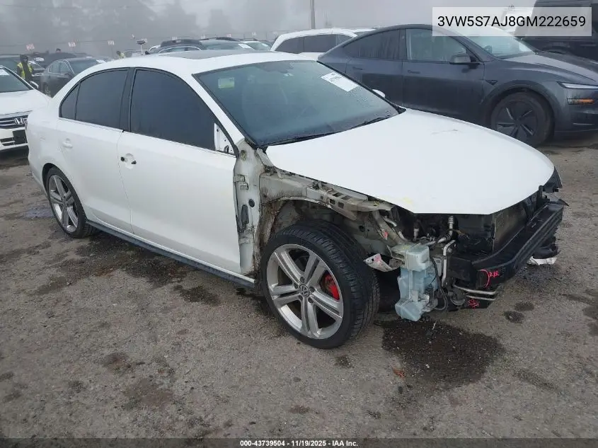 3VW5S7AJ8GM222659 2016 Volkswagen Jetta 2.0T Gli Sel