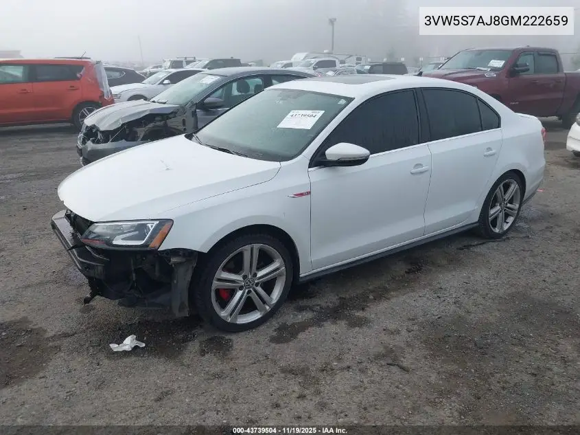 3VW5S7AJ8GM222659 2016 Volkswagen Jetta 2.0T Gli Sel