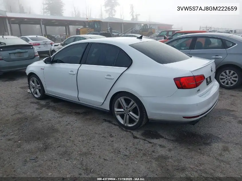 3VW5S7AJ8GM222659 2016 Volkswagen Jetta 2.0T Gli Sel