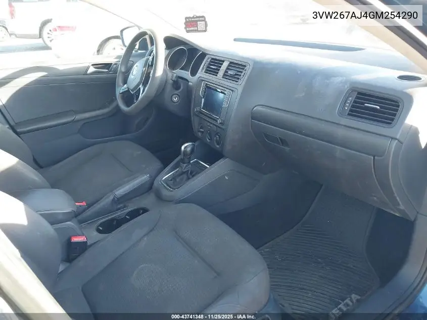 3VW267AJ4GM254290 2016 Volkswagen Jetta 1.4T S