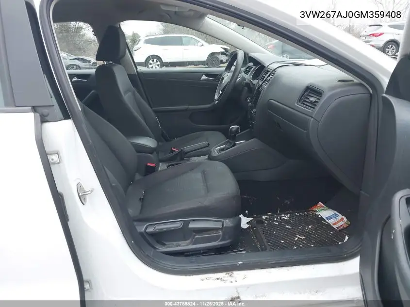 3VW267AJ0GM359408 2016 Volkswagen Jetta 1.4T S