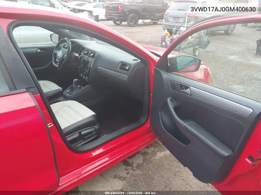3VWD17AJ0GM400630 2016 Volkswagen Jetta 1.8T Sport