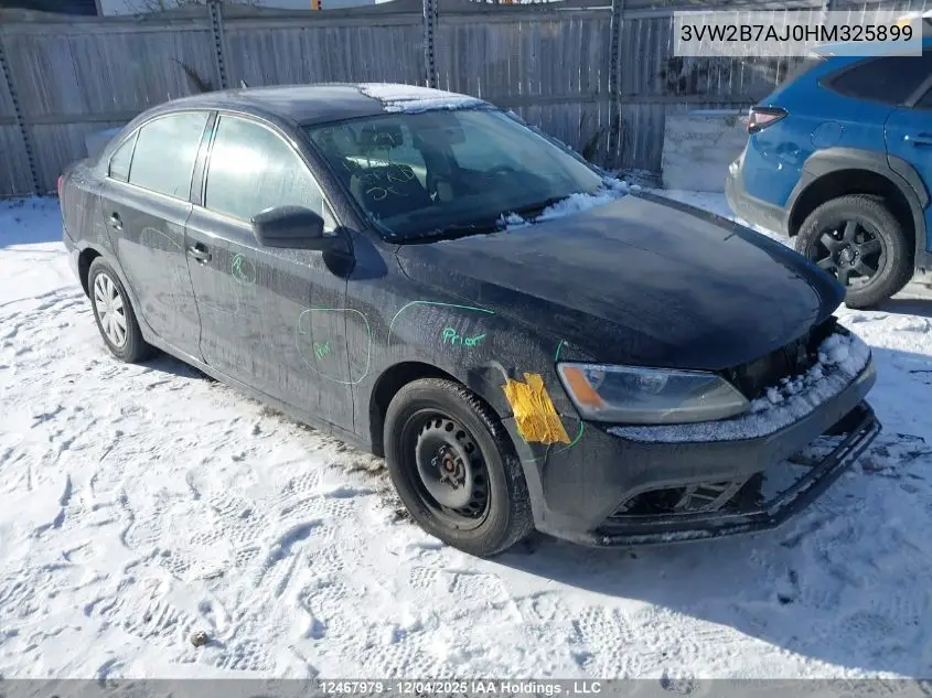 3VW2B7AJ0HM325899 2017 Volkswagen Jetta 1.4 Tsi Trendline+