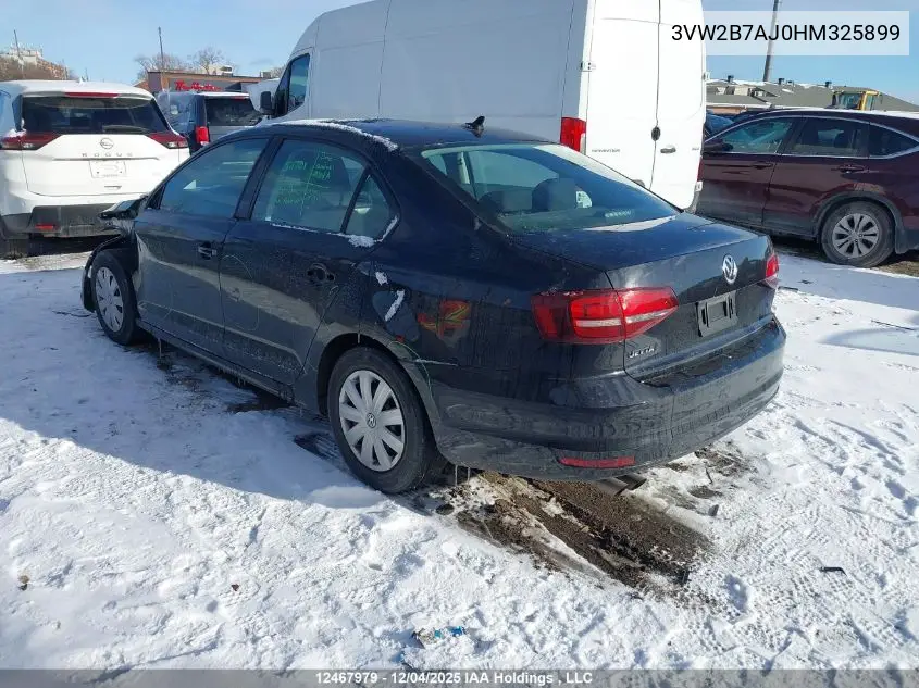 3VW2B7AJ0HM325899 2017 Volkswagen Jetta 1.4 Tsi Trendline+