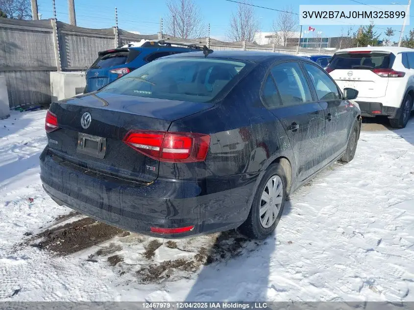 3VW2B7AJ0HM325899 2017 Volkswagen Jetta 1.4 Tsi Trendline+