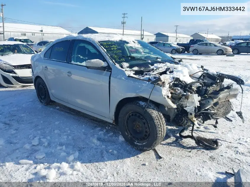3VW167AJ6HM333442 2017 Volkswagen Jetta 1.4 Tsi Trendline/1.4 Tsi Trendline+