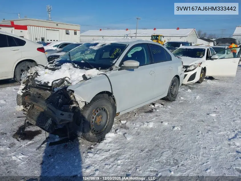 3VW167AJ6HM333442 2017 Volkswagen Jetta 1.4 Tsi Trendline/1.4 Tsi Trendline+
