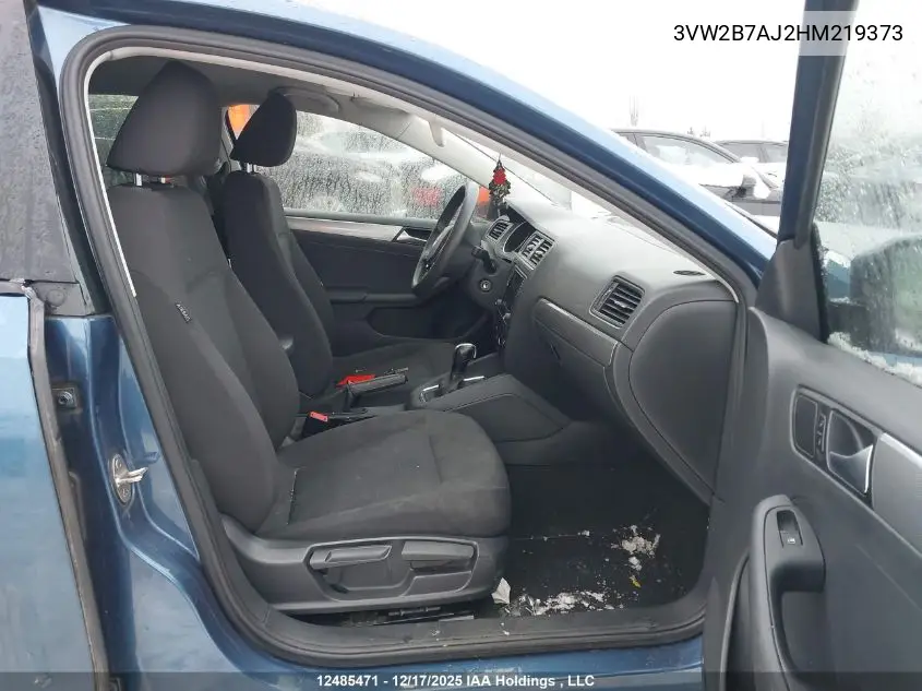 3VW2B7AJ2HM219373 2017 Volkswagen Jetta 1.4 Tsi Trendline+