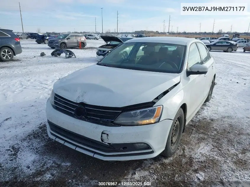 3VW2B7AJ9HM271177 2017 Volkswagen Jetta S