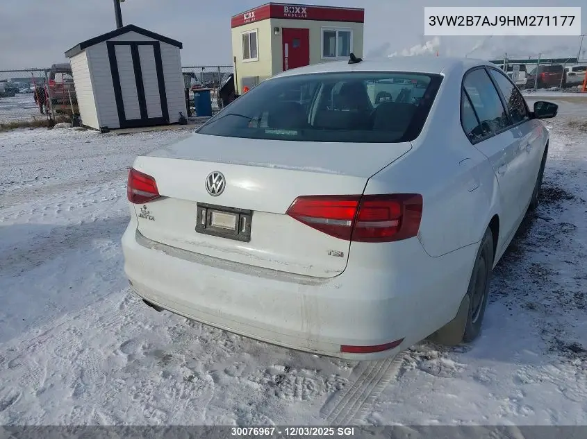 3VW2B7AJ9HM271177 2017 Volkswagen Jetta S