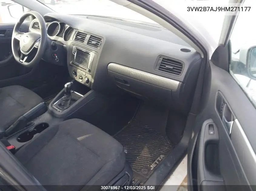 3VW2B7AJ9HM271177 2017 Volkswagen Jetta S
