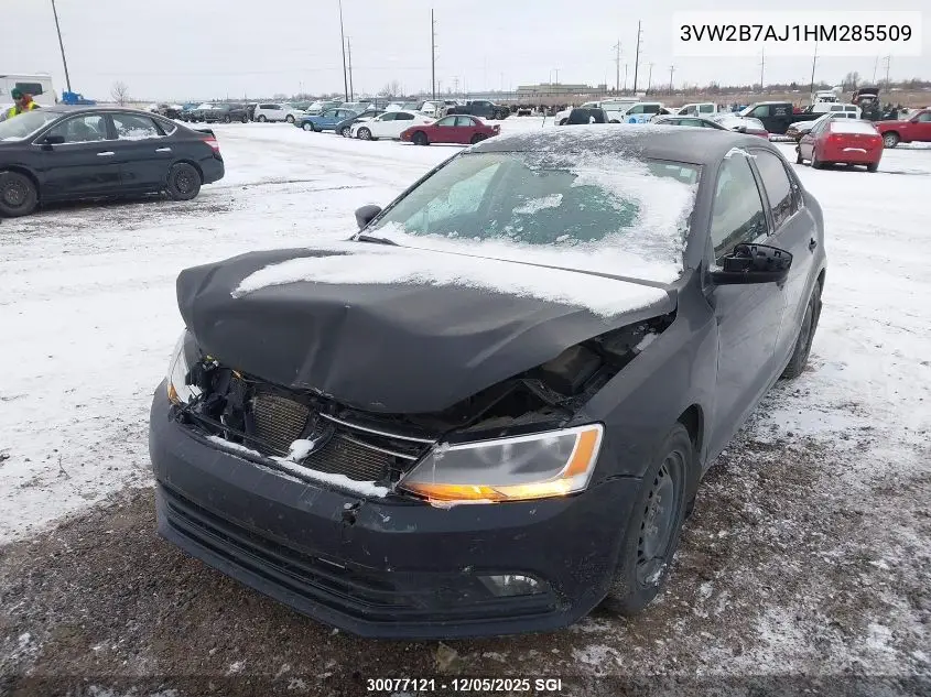 3VW2B7AJ1HM285509 2017 Volkswagen Jetta S