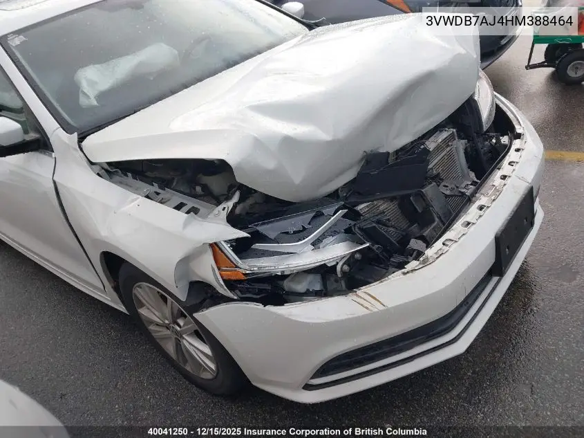 3VWDB7AJ4HM388464 2017 Volkswagen Jetta