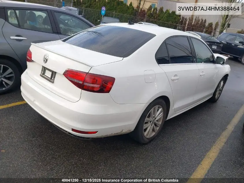 3VWDB7AJ4HM388464 2017 Volkswagen Jetta