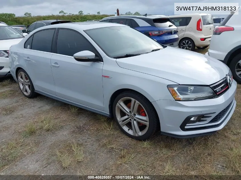 3VW4T7AJ9HM318133 2017 Volkswagen Jetta Gli