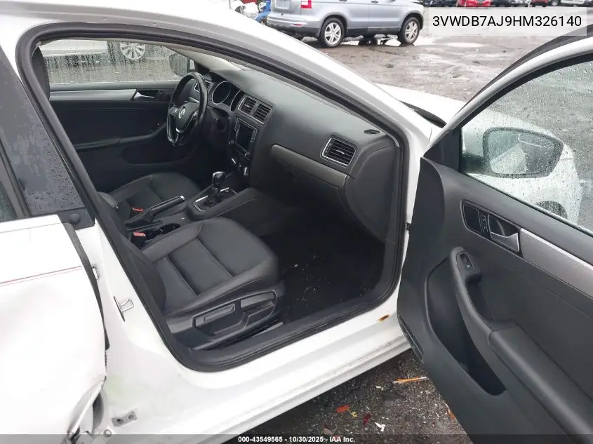 3VWDB7AJ9HM326140 2017 Volkswagen Jetta 1.4T Se