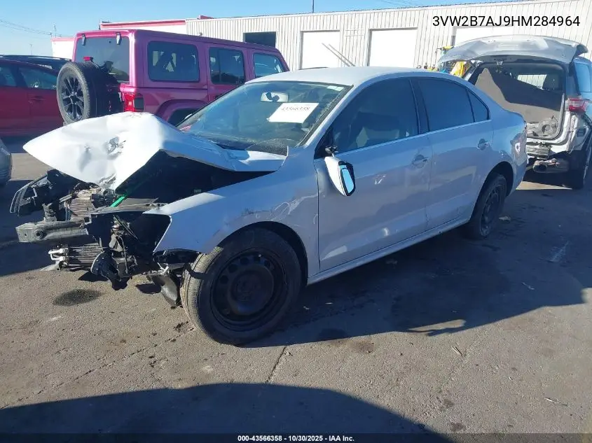 3VW2B7AJ9HM284964 2017 Volkswagen Jetta 1.4T S