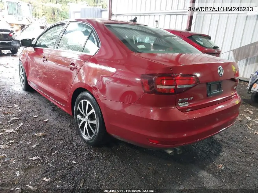 3VWDB7AJ4HM246213 2017 Volkswagen Jetta 1.4T Se