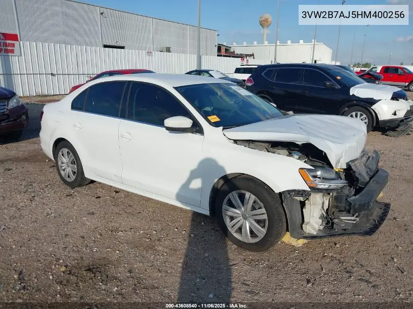 3VW2B7AJ5HM400256 2017 Volkswagen Jetta 1.4T S