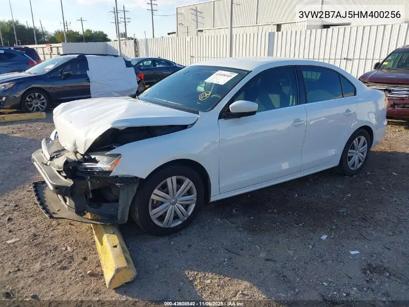 3VW2B7AJ5HM400256 2017 Volkswagen Jetta 1.4T S