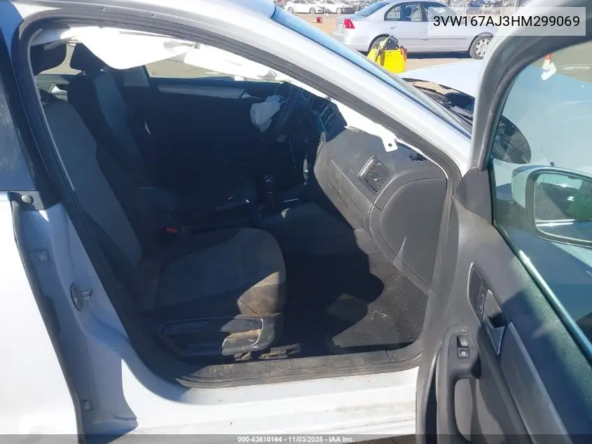 3VW167AJ3HM299069 2017 Volkswagen Jetta 1.4T S